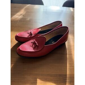 Belgian Shoes Loafers Midinette Leather - 7 Womens - Very Good Condition